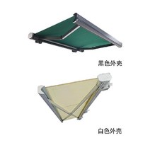 야외 풀 박스 전기 텔레스코픽 천막 자동 원격 제어 알루미늄 합금 안뜰 발코니 캐노피, P. 길이 6 미터 x 확장 3 미터