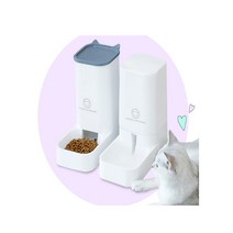반려동물 반자동 사료 급식기 급수기 급여기 공급기 간식기 강아지 고양이 자율급식기