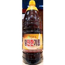 신비로 참진한기름 노랑 1.8L 참향기름, 본상품