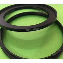 B60 62 B60 67 B60 72mm B60 77mm B60 82mm B70 72mm 카메라 Hasselblad V 시리즈 렌즈에 맞는 필터 용 렌즈 마운트 어댑터 링|ad, 1개, B50-55MM, 단일