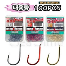 낚시 바늘 감성돔 전용 훅낚시 자작 채비 100개입
