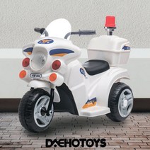 [대호] 폴리스 모터사이클 _ 유아 경찰 오토바이 라이드 붕붕카, 단품