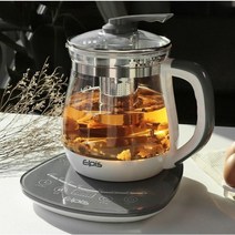 ELPIS 티 스마트 포트 보온 주전자 전기 차 커피 내열유리, 1, 상세페이지 참조, 상세페이지 참조