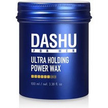 일본직발송 6. [DASHU] 다슈 FOR MEN 남성용 프리미엄 울트라 홀딩 파워 왁스 PREMIUM ULTRA HOLDING POWE, One Size, One Color