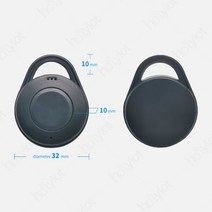 블루투스 5.0 저전력 소비 모듈 비콘 실내 포지셔닝 BLE 자동화 모듈 IOT용 스마트 전자 기기 NRF52810, 2.BlackA