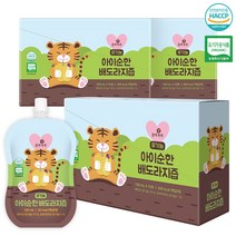몸애쏙쏙 유기농 아이순한 배도라지즙, 배 + 도라지 혼합맛, 3개, 300ml