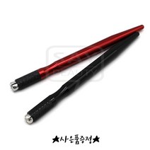 G그립엠보펜 반영구엠보펜 블랙 레드, 1개