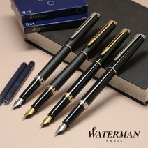 [무료각인+선물포장]뉴헤미스피어 만년필+잉크카트리지 1팩, 화이트 CT/각인필요없음