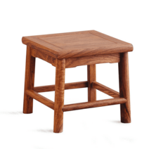 마호가니 스툴의자 낮은 사각 빈티지 화분받침, A 단일 사각 스툴