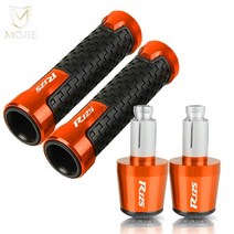 스즈키 용 GSXR125 GSX-R 125 바이크 오토바이 핸들 바 그립 엔드 액세서리, [03] orange orange black