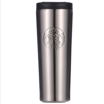 스타벅스 1+1 SS에치드 텀블러 480ml 4종 스푼 키링 컵받침 선물종이가방 지급, 리저브스카이 1+1