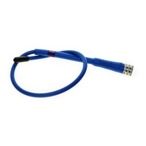 장거리 153939 휴대용 gps garmin astro 430 320 900 220 alpha 50 alpha 100 액세서리 용 38cm 유연한 안테나, 파란색