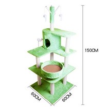 원목 나비나무 스크레치 스크레처 공간박스 펫모닝 캣츠드림 먼치킨 원룸 DIY 가성비 캣타워, E