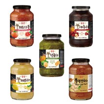 꽃샘 액상차모음 꿀유자차 레몬차 대추 담터1kg 2kg 생강 모과 석류 자몽 사과, 오미자차1kg
