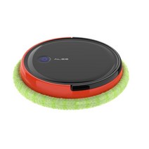 스윙물걸레청소기 ALEE-물걸레 로봇 청소기 4000mAh 230 mL 물 탱크 분 건조 및 습식 바닥 천 스크러버 기, 03 Red_02 EU