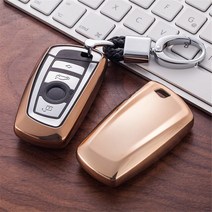 bmw 키케이스 키홀더TPU 열쇠 고리 커버 케이스 키리스 링 BMW F10 F20 F30 Z4 X1 X3 X4 M1 M2 M3 E90 1, 03 B gold_01 without box