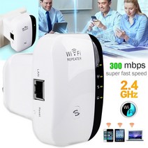 증폭기 와이파이증폭기 음성 wifi 확장기 무선 와이파이 신호 리피터 익스텐더 레인지 부스터 인터넷 네트, 01 EU White