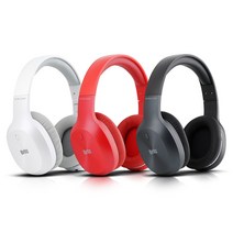 브리츠 블루투스 헤드폰 W800BT Q PLUS, 레드 Red