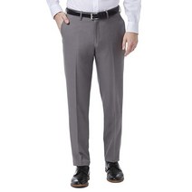 Haggar 남성용 프리미엄 컴포트 드레스 팬츠 - 슬림 핏 회색. 바이오더
