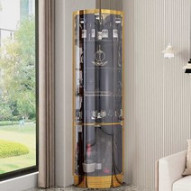 코너 위스키 진열장 양주 장식장 양주장 양주장식장, B