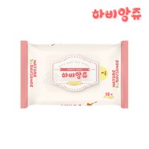하비앙쥬 미니 물티슈 10매 1개 휴대용 유아 아기 포켓 물티슈, 단품