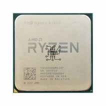 CPU AMD Ryzen 5 1600 R5 3.2 GHz 6 코어 CPU 프로세서 YD160BBBM6IAE 소켓 AM4 라이젠 중고 씨피유 쿨러, 한개옵션0