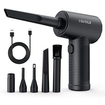 압축 공기 먼지떨이 - 110000RPM 3단 전기 공기 먼지떨이 키보드 클리너용 7800mAh 배터리 무선 먼지 송풍기 사무용 컴퓨터용 충전식 공기 송풍기 AIC 캔