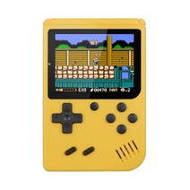 옛날 복고풍 문방구스타일 추억의 휴대용 미니오락기800 in 1 retro tv레트로, 협력사, 노란색
