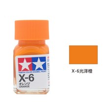 크롬 도색 10ml 타미야 컬러 에나멜 페인트 자동차 모델 핸드 메이드 X1X24, 17.Enamel  X6