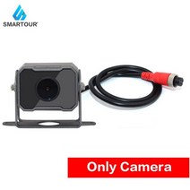 화물차블랙박스 고화질 블랙박스 8채널 6채널 12-24v ir led ccd 자동차 후면보기 카메라 백업 반전 주차 후면보기 캠 야간 투시경 트럭 버스 용 광각 방수, 빨간색