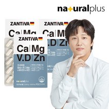 잔티바 독일 프리미엄 칼슘 마그네슘 비타민D 아연 3박스6개월분, 상세설명 참조, 없음