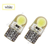 자동차 번호판 차량 용품 10Pcs 자동 Led 차가운 백색 194 W5W LED 168 COB 실리카 밝은 회전 면허 격, 03 WHITE