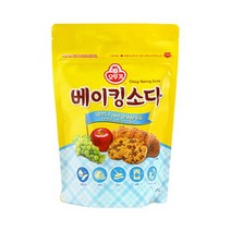 오뚜기 홈베이킹 베이킹소다 케이크 쿠키 만능세제 400G, 1세트