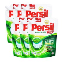 퍼실 파워젤 액상세제 드럼용 리필, 1.8L, 6개