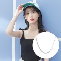 제이에스티나 여성용 SIGNATURE J 목걸이 JJSJN02BS406SW420 + 쇼핑백