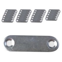 철물코리아 C15 철물 철판아대 6p, 8개입