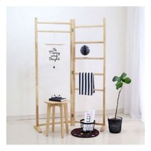 벤트리 원목 접이식 라인행거