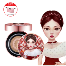 시즌10 철벽녀 우유단백질 앰플 커버쿠션 본품 18g, 21호  레드퀸 본품+파우치