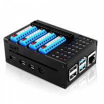 [52Pi] EP-0153 [라즈베리파이4용 LED GPIO 터미널 보드 & 케이스 키트]