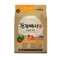 건강백서 전연령 생선 건강한 피부 애견사료, 3.9kg, 2개