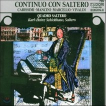 [CD] Quadro Saltero 살테로 콘티누오 - 카리시미 / 만치니 / 마르첼로 / 비발디 (Continuo Con Saltero - Carissim...