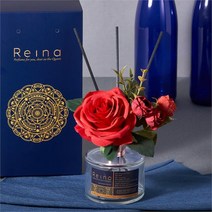 레이나퍼퓸 아로마 레드장미 플라워디퓨저 150ml 2개, 호박병/자몽