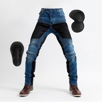 라이딩진 MOTO-PANTS 여름 남성 오토바이 청바지 PK-719 허리 바지, [02] blue, [01] S, 02 blue