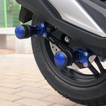 2021 혼다 PCX125 원형 머플러 슬라이더 가드 바이커스, Blue - 블루