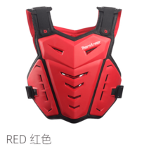 안전보호 보호장비 척추보호 라이더 오토바이 전신, 프리사이즈, 레드