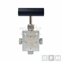 고압.니들밸브 3/8인치(30000psi) 3Way(1on)선물기념일캠핑용품부모님선물, 상세페이지 참조