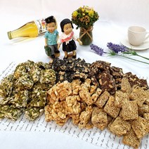 참깨 들깨 땅콩 씨앗 검정 검은깨 전통 강정 오꼬시 견과류 한과 250g, 땅콩강정