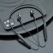 e스포츠 블루투스 이어폰 게임 청성변위 운동 노이즈 캔슬링 홀더형 발광 블루투스 이어폰, 스탠다드 블랙, 표준배치