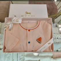 (에뜨와) (07P117514) (백일돌선물)워론티슬림우주복 (유아 출산 백일 돌선물 조카선물)