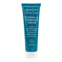 무구 MooGoo Eczema & Psoriasis Cream 엑지마 & 서라이시스 바디크림 120g, 1팩